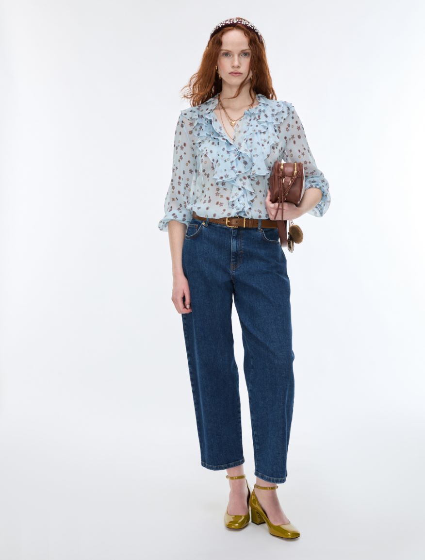Barrel-leg jeans - BLUE JEANS - iBlues - 4