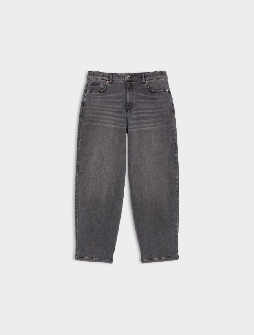 Jeans barrel - GRIS JEANS - iBlues - 5