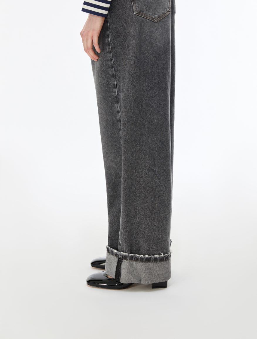 Boyfriend jeans - BLACK - iBlues - 3