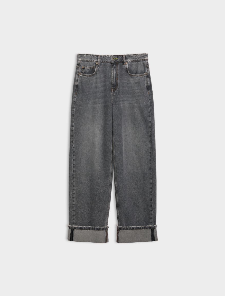 Boyfriend jeans - BLACK - iBlues - 5