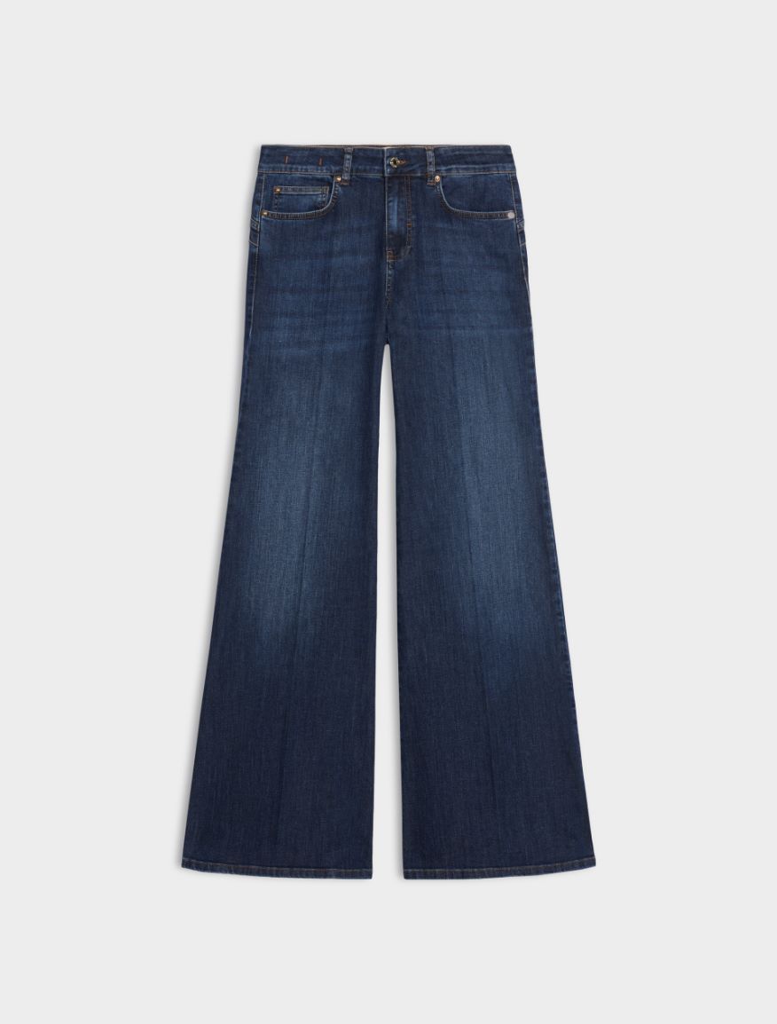 Over-flare jeans - BLUE JEANS - iBlues - 4
