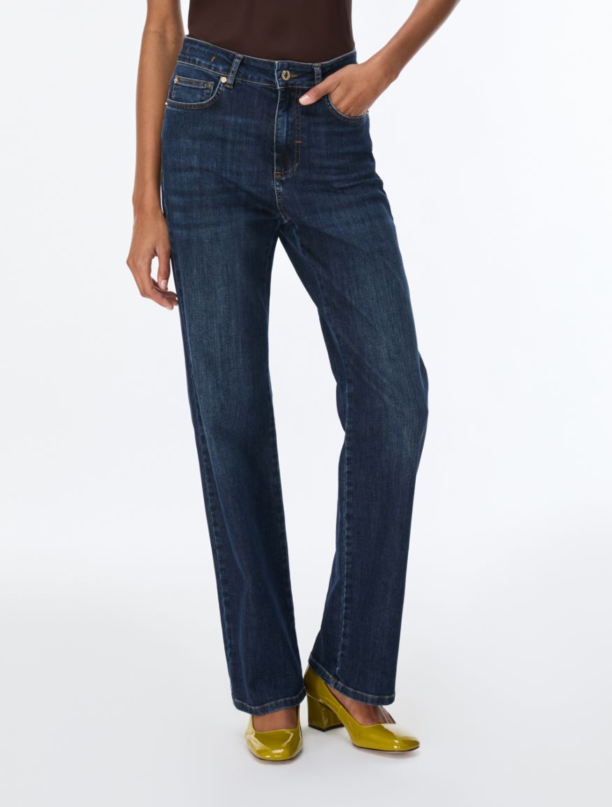 Straight-cut jeans - BLUE JEANS - iBlues