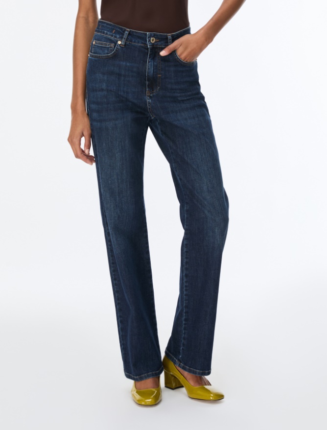 Straight-cut jeans - 