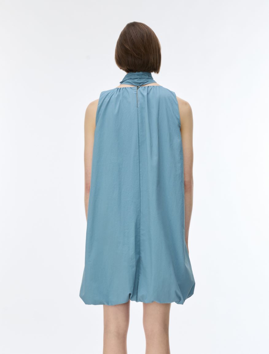 Robe en taffetas - AZURE - iBlues - 2