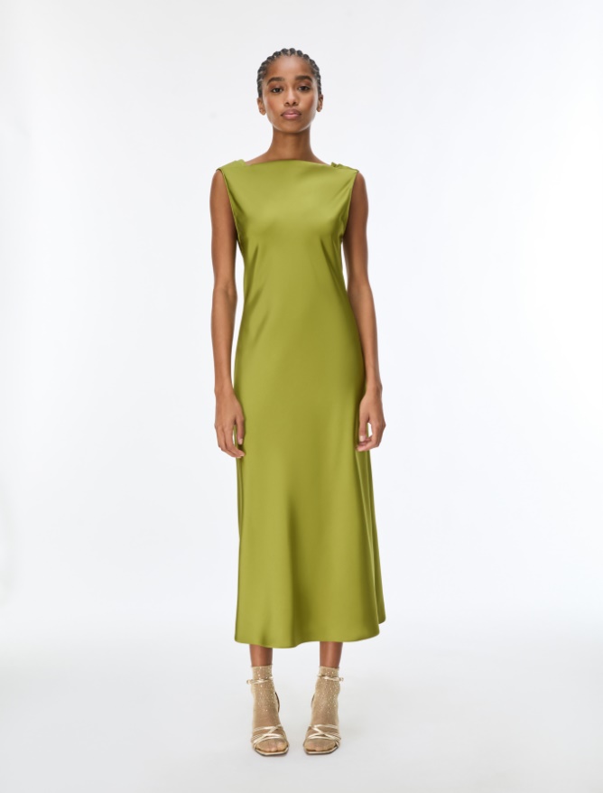 Satin dress - iBlues - 4