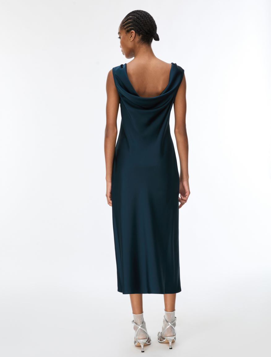 Satin dress - OIL - iBlues - 2