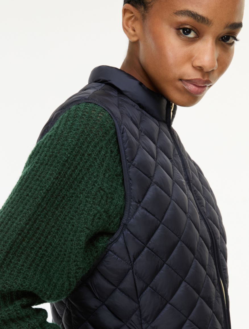 Padded gilet - NAVY - iBlues - 3
