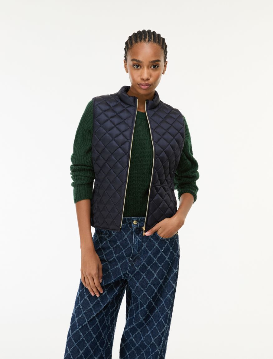 Padded gilet - NAVY - iBlues - 4