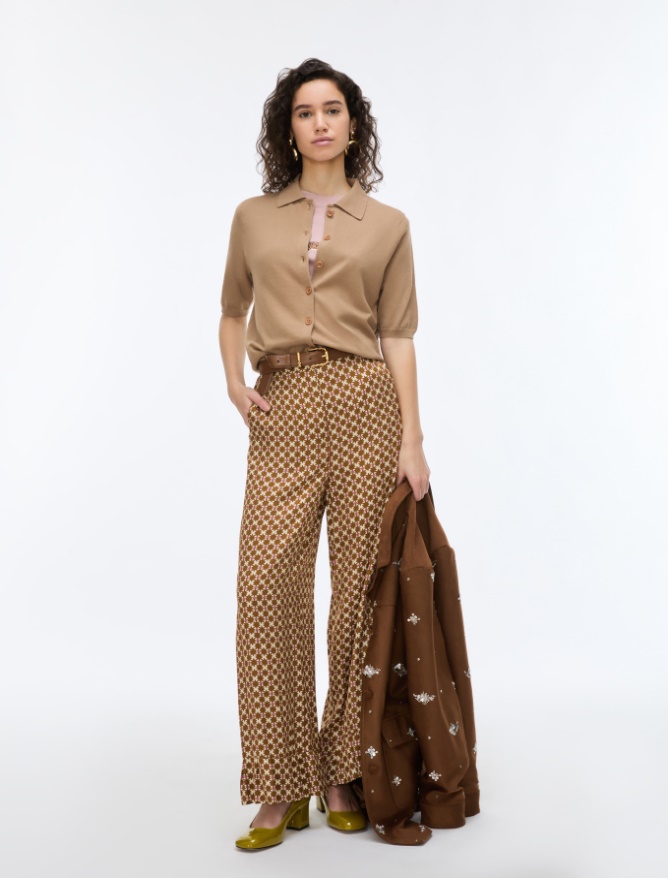 Short-sleeved cardigan - 