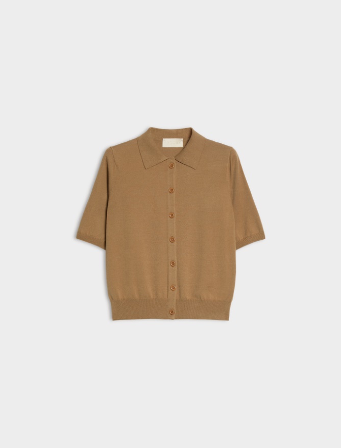 Short-sleeved cardigan - 