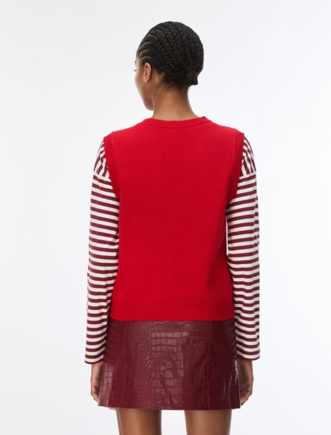 Wool and cashmere-blend waistcoat - iBlues - 2