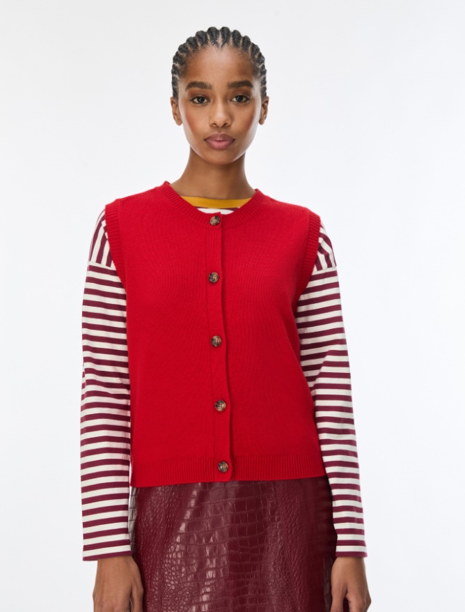 Wool and cashmere-blend waistcoat - iBlues