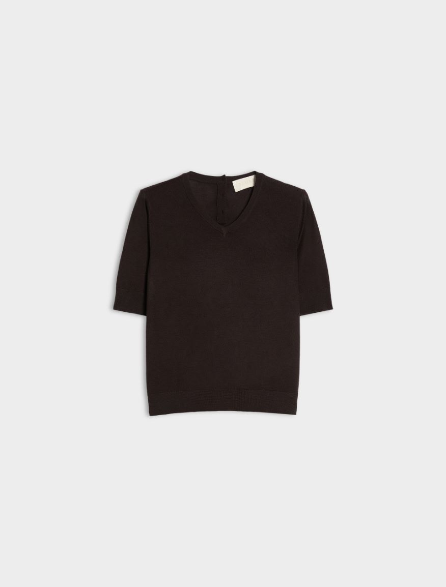 Wool jumper - DARK BOWN - iBlues - 6