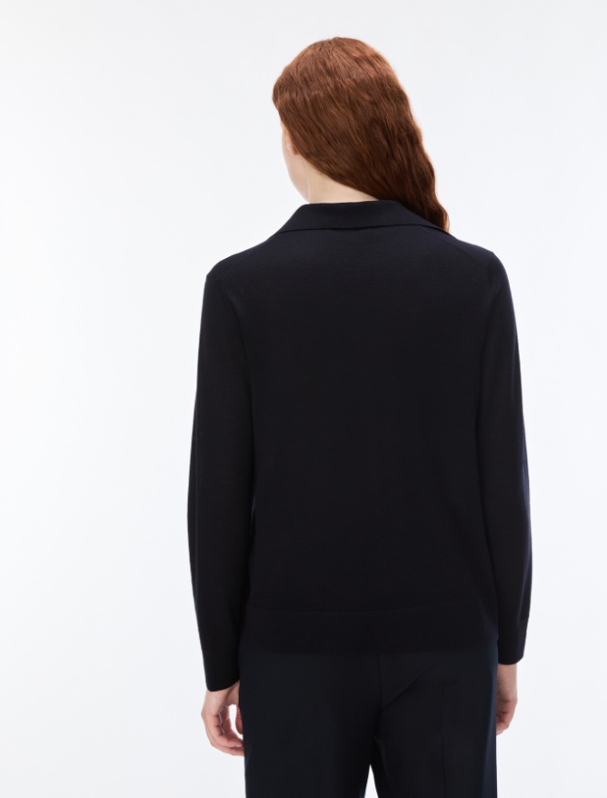 Poloshirt aus Wolle - 