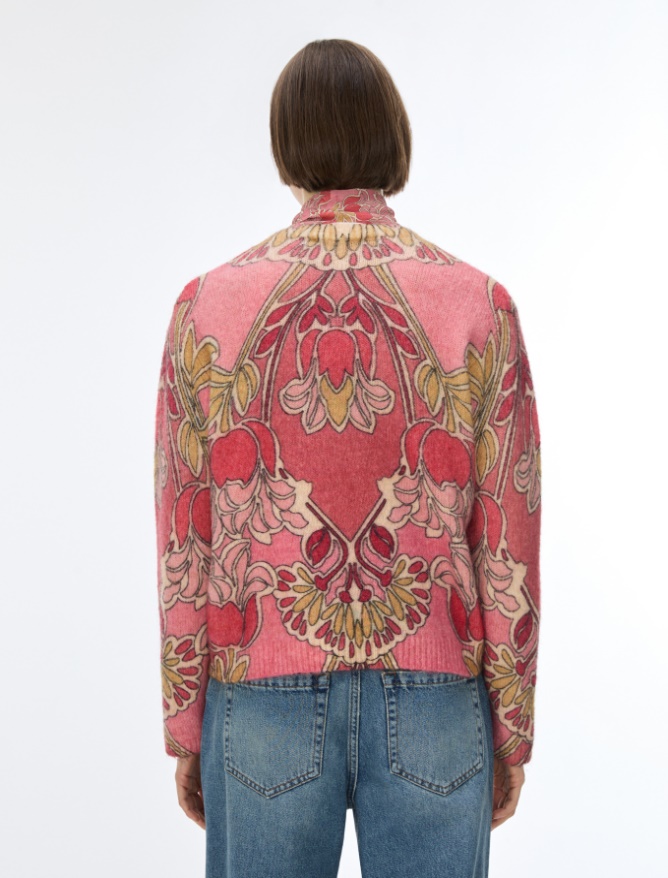 Printed yarn jumper - iBlues - 2
