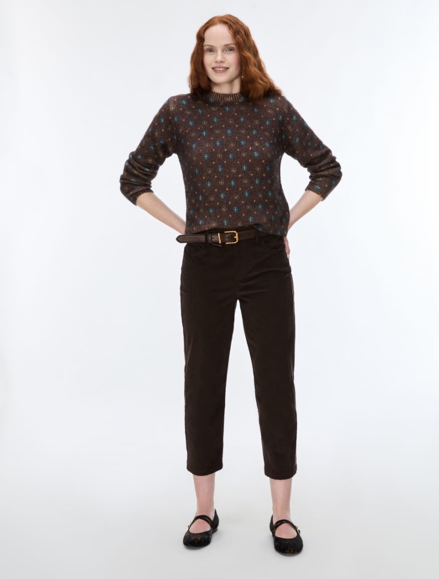 Jersey de hilado estampado - MARRON - iBlues - 4