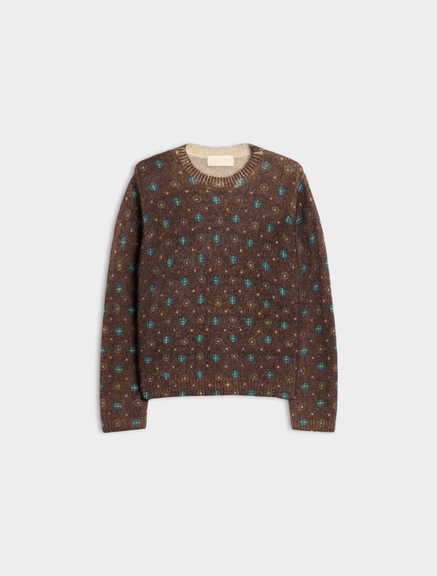 Jersey de hilado estampado - MARRON - iBlues - 5