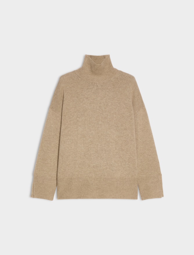 Cashmere-blend polo-neck jumper - iBlues - 5