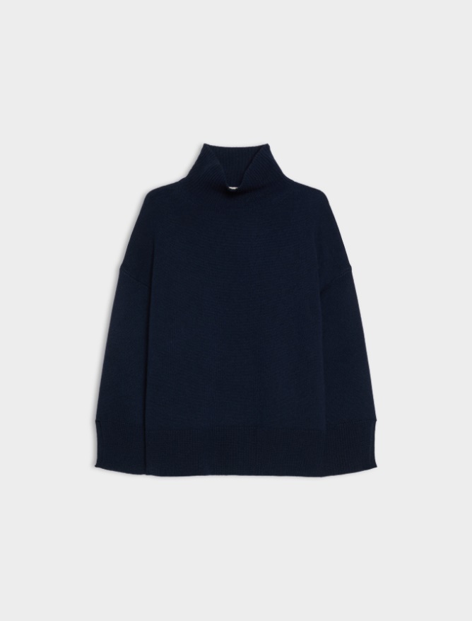 Cashmere-blend polo-neck jumper - iBlues - 5