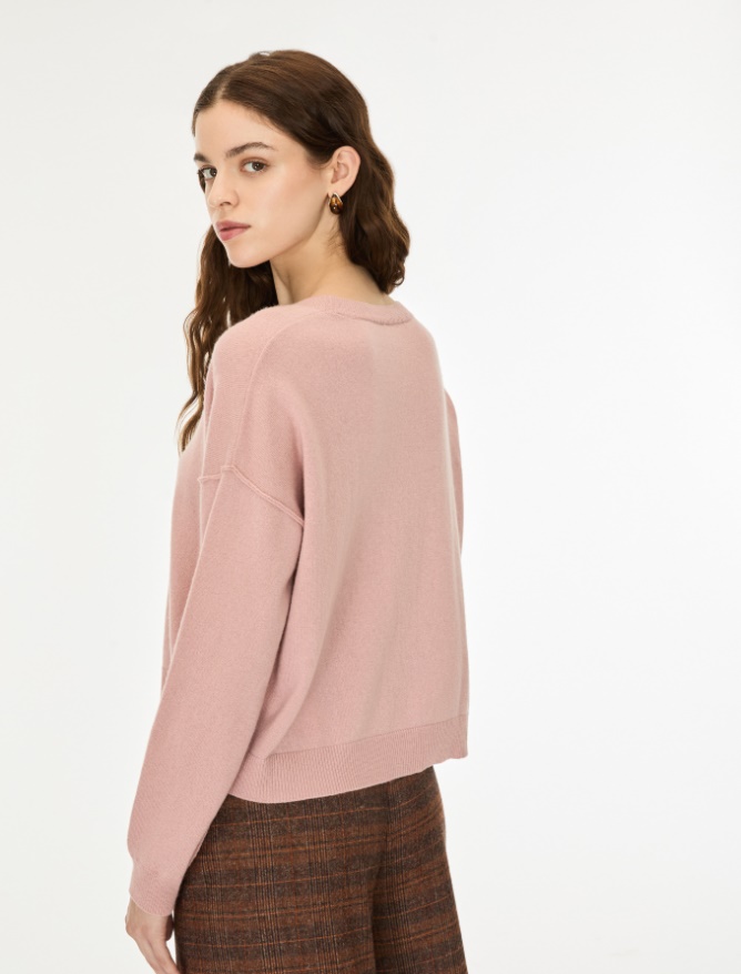 Straight-fit cashmere-blend jumper - iBlues - 2