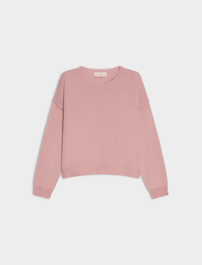 Straight-fit cashmere-blend jumper - iBlues - 5