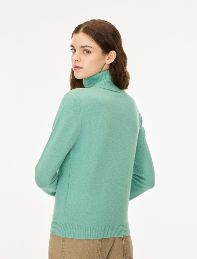 Wool polo-neck sweater - iBlues - 2