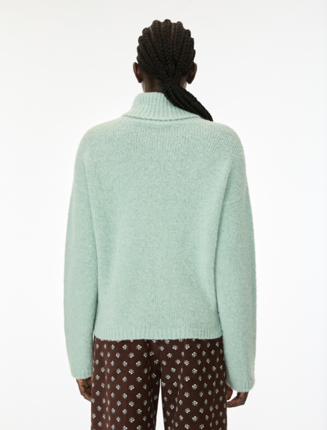 Straight-fit polo-neck jumper - iBlues - 2