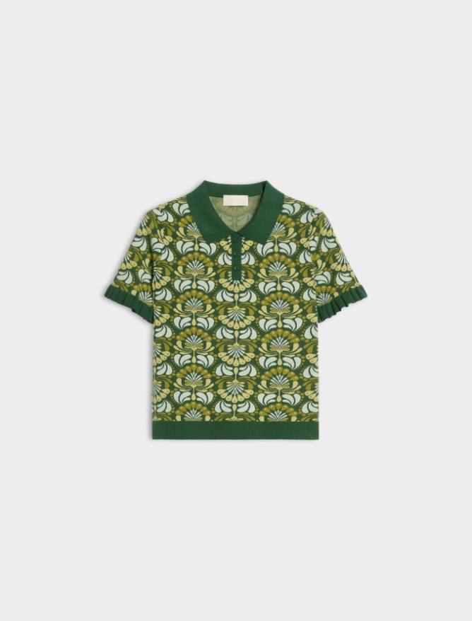 Jacquard polo shirt - iBlues - 5