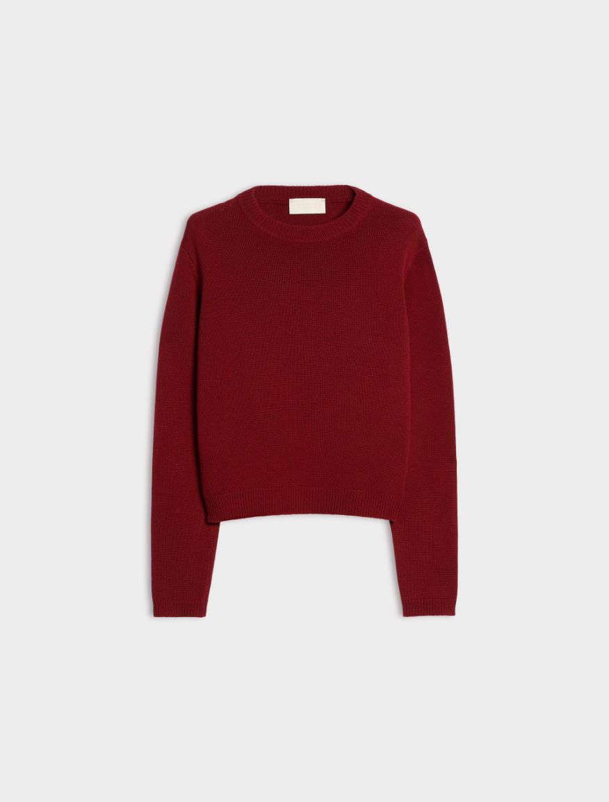 Cashmere-blend jumper - BORDEAUX - iBlues - 5