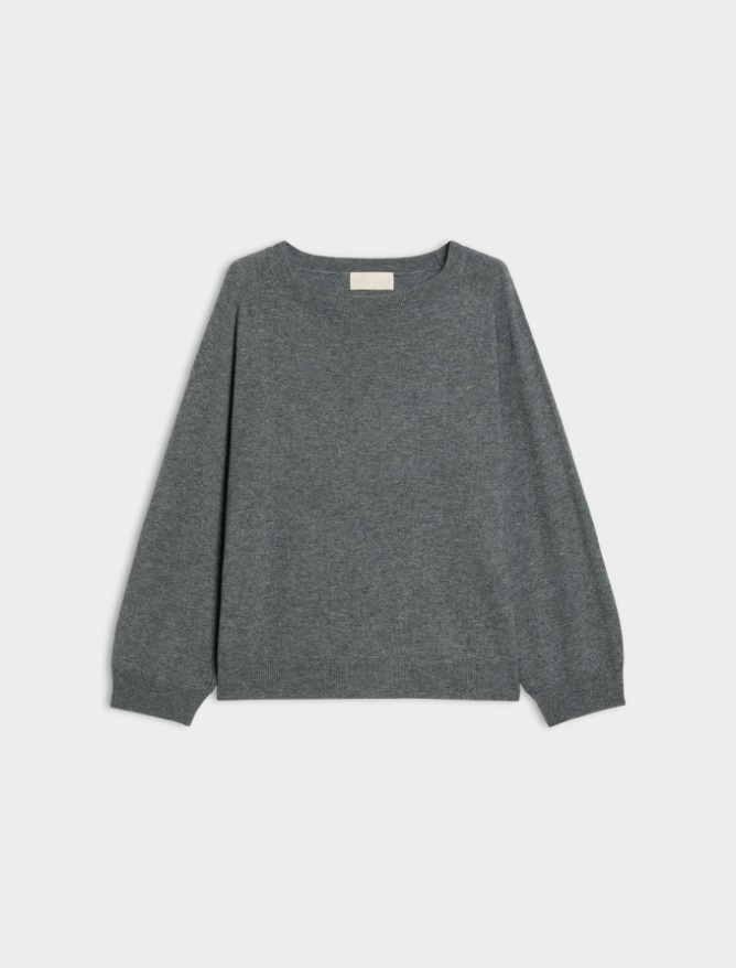 Straight-fit wool and cashmere-blend jumper - iBlues - 5