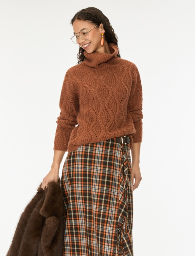 Cable-knit jumper - iBlues