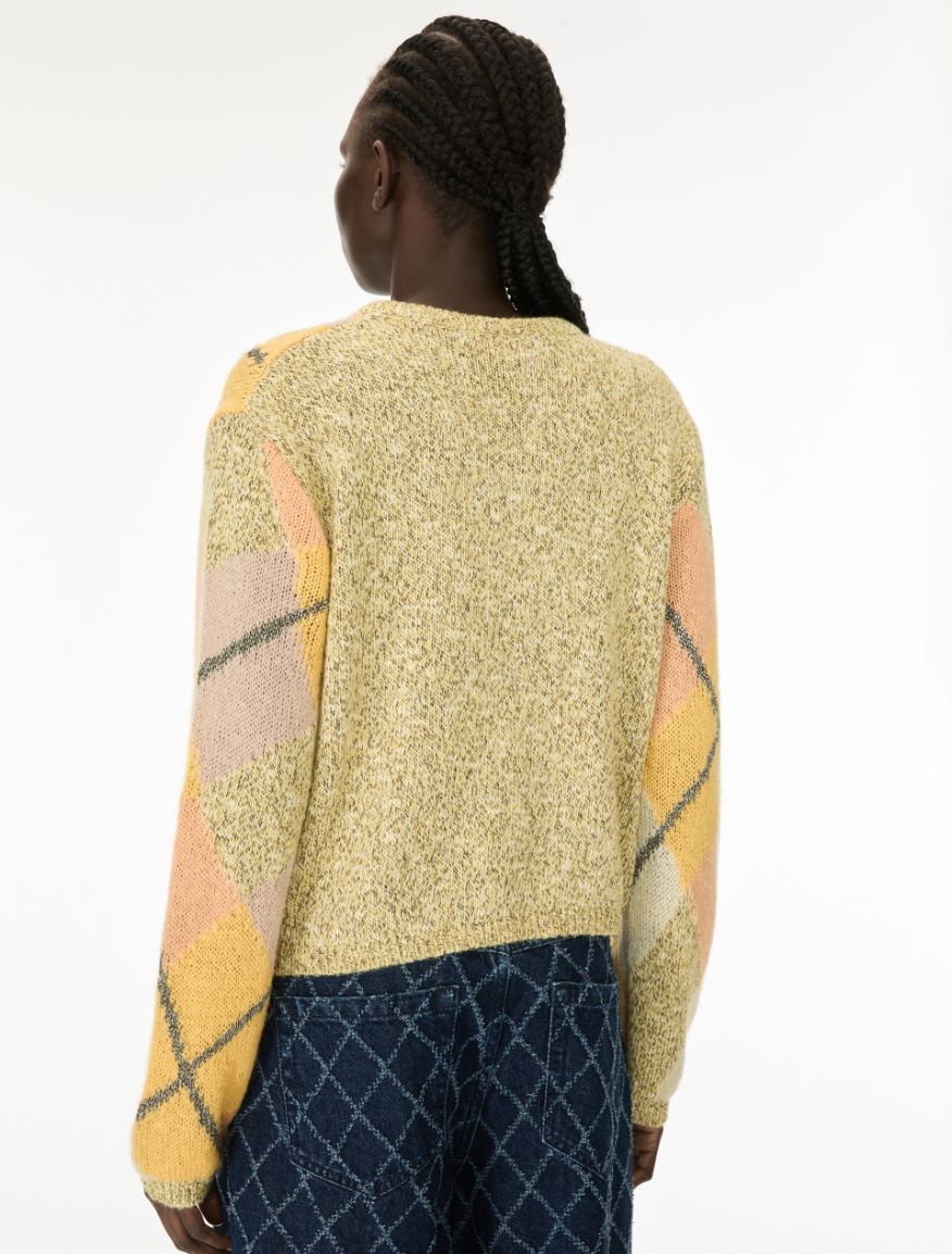 Lurex jumper - LEMON - iBlues - 2