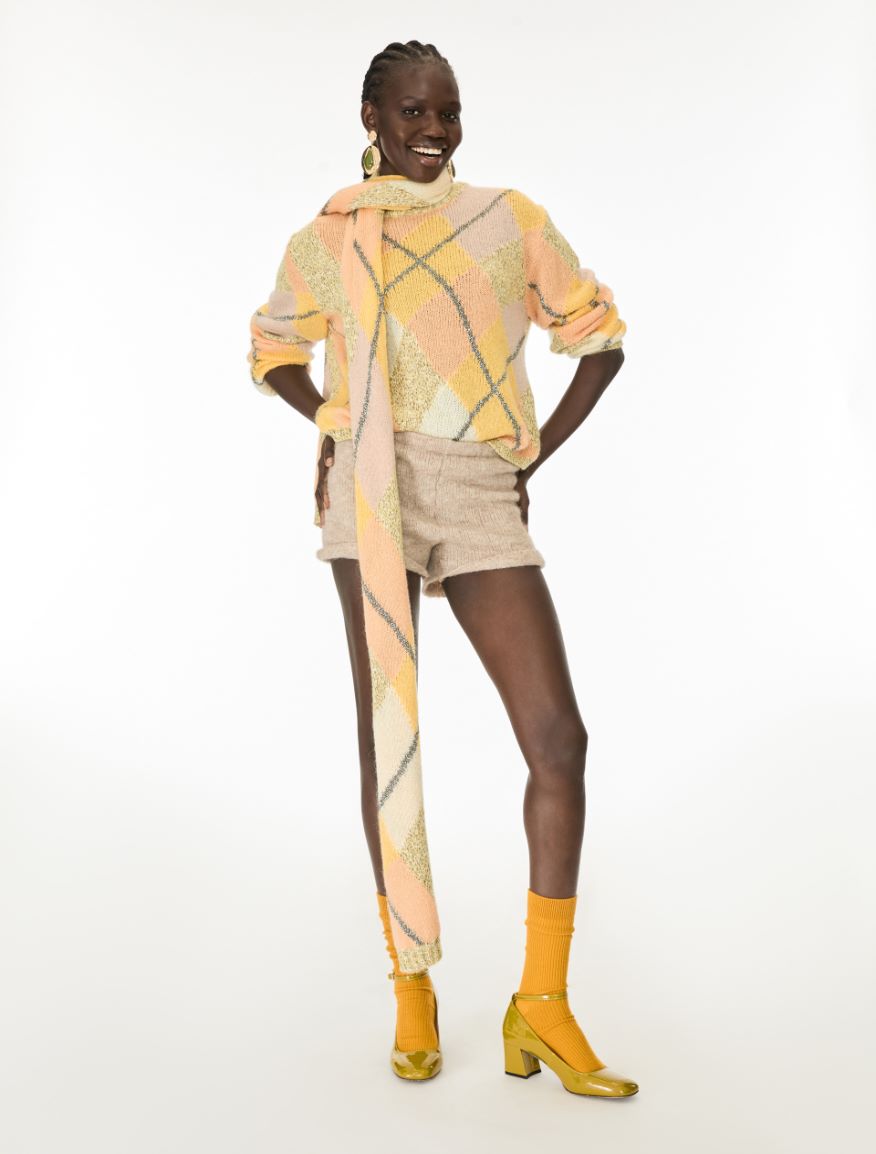 Lurex jumper - LEMON - iBlues - 5