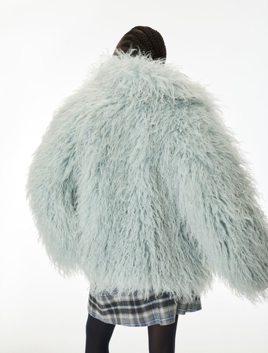 Plush jacket - LIGHT BLUE - iBlues - 2