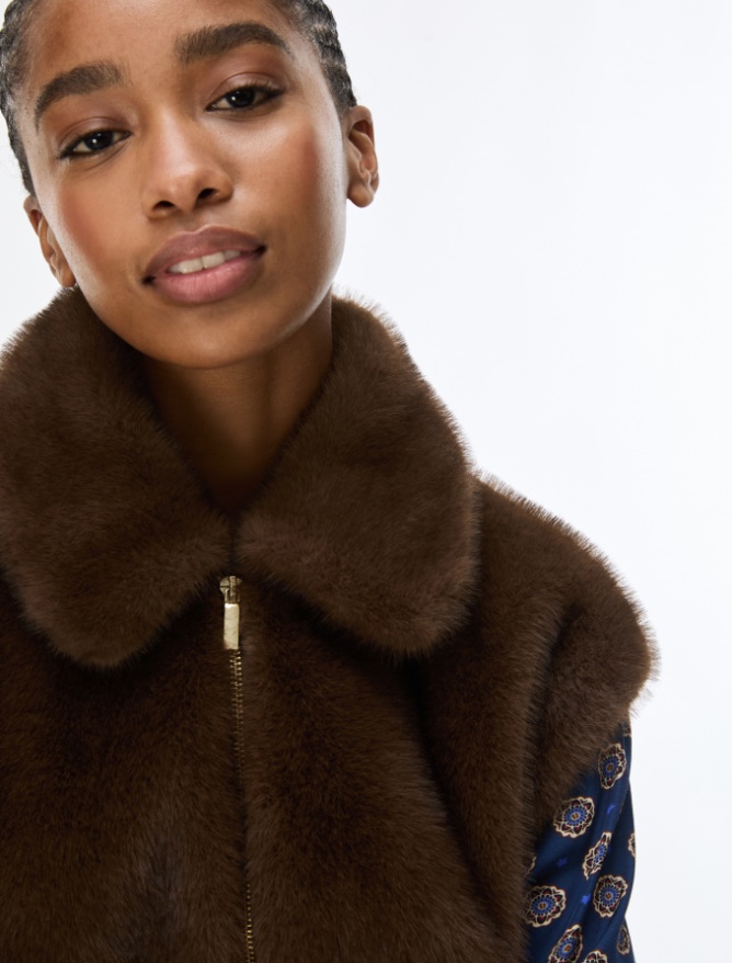 Fluffy gilet - iBlues - 3