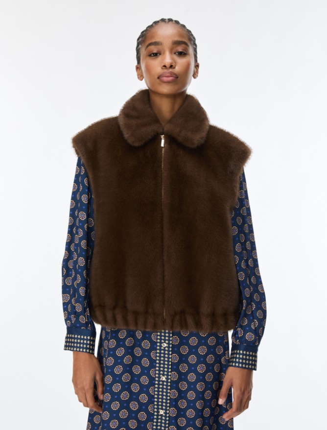 Fluffy gilet - iBlues