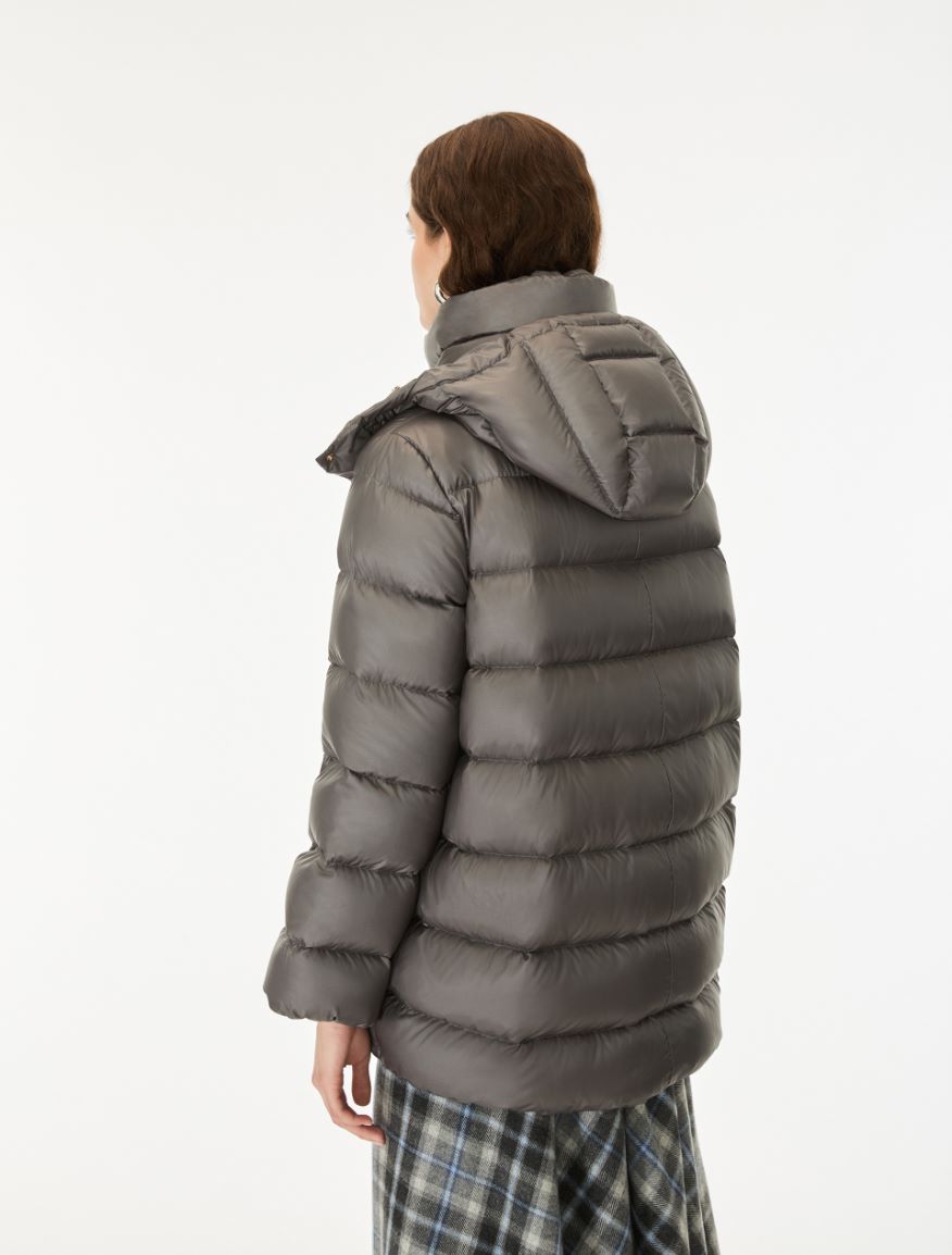 Cocoon puffer jacket - GREY - iBlues - 2