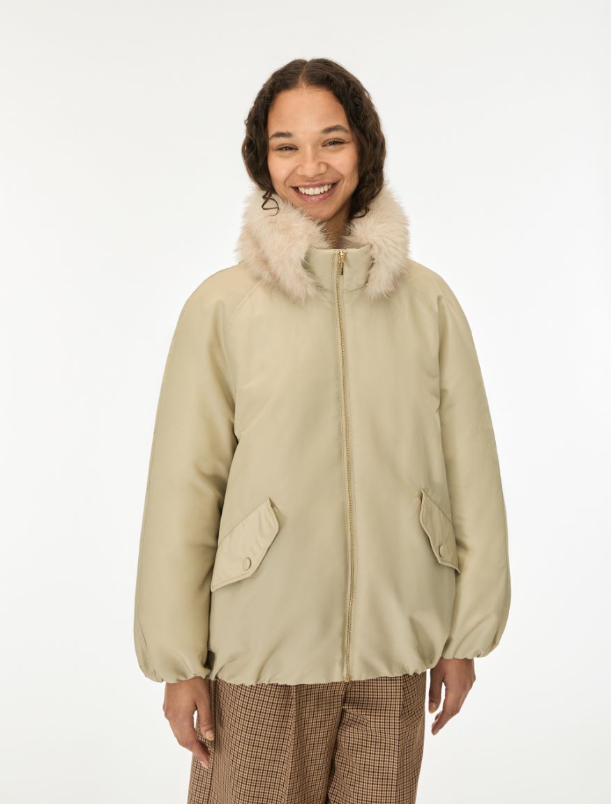 Oversized bomber jacket - ICE - iBlues - 4