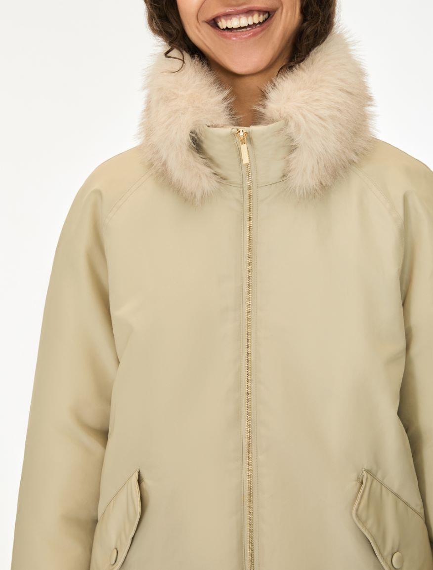 Oversized bomber jacket - ICE - iBlues