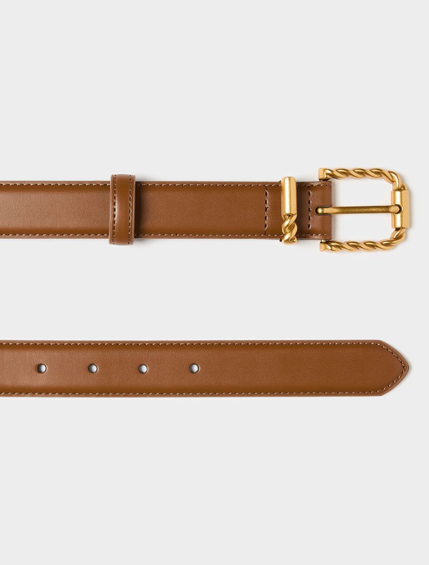 Leather belt - TOBACCO - iBlues - 2