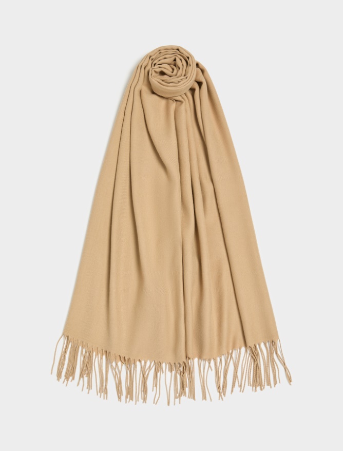 Fringed scarf - 