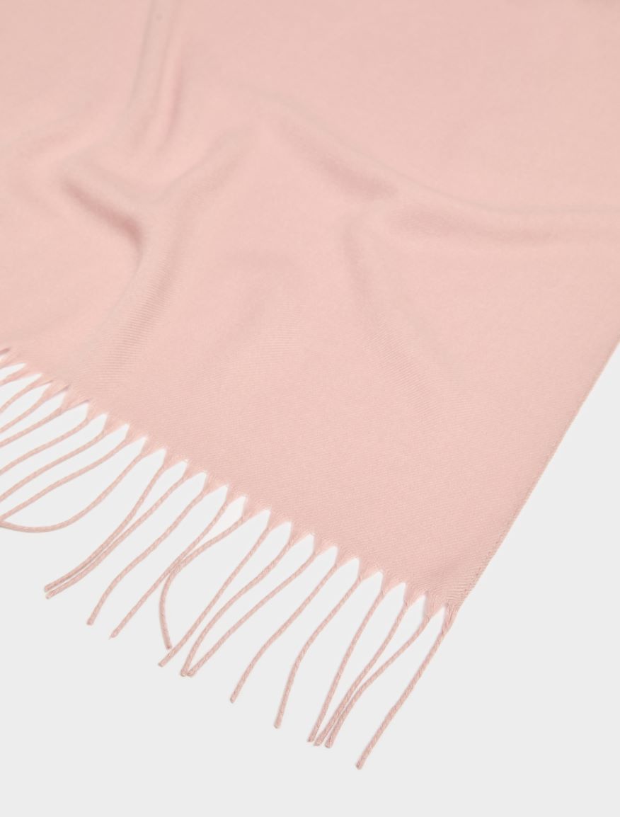 Fringed scarf - POWDER - iBlues - 2