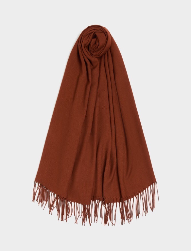 Fringed scarf - iBlues