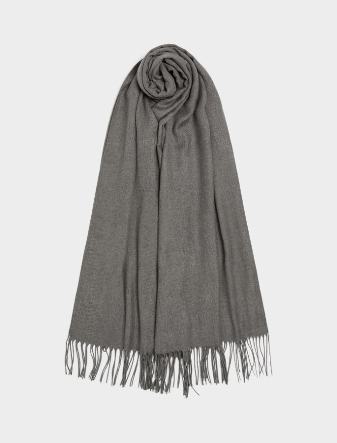 Fringed scarf - iBlues