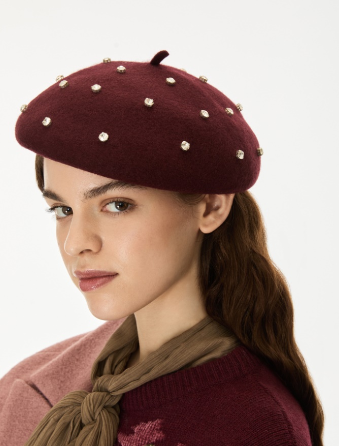 Rhinestone beret - iBlues - 3