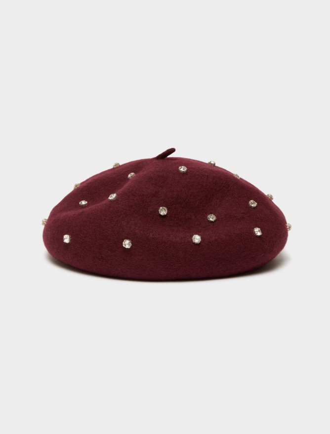 Rhinestone beret - iBlues