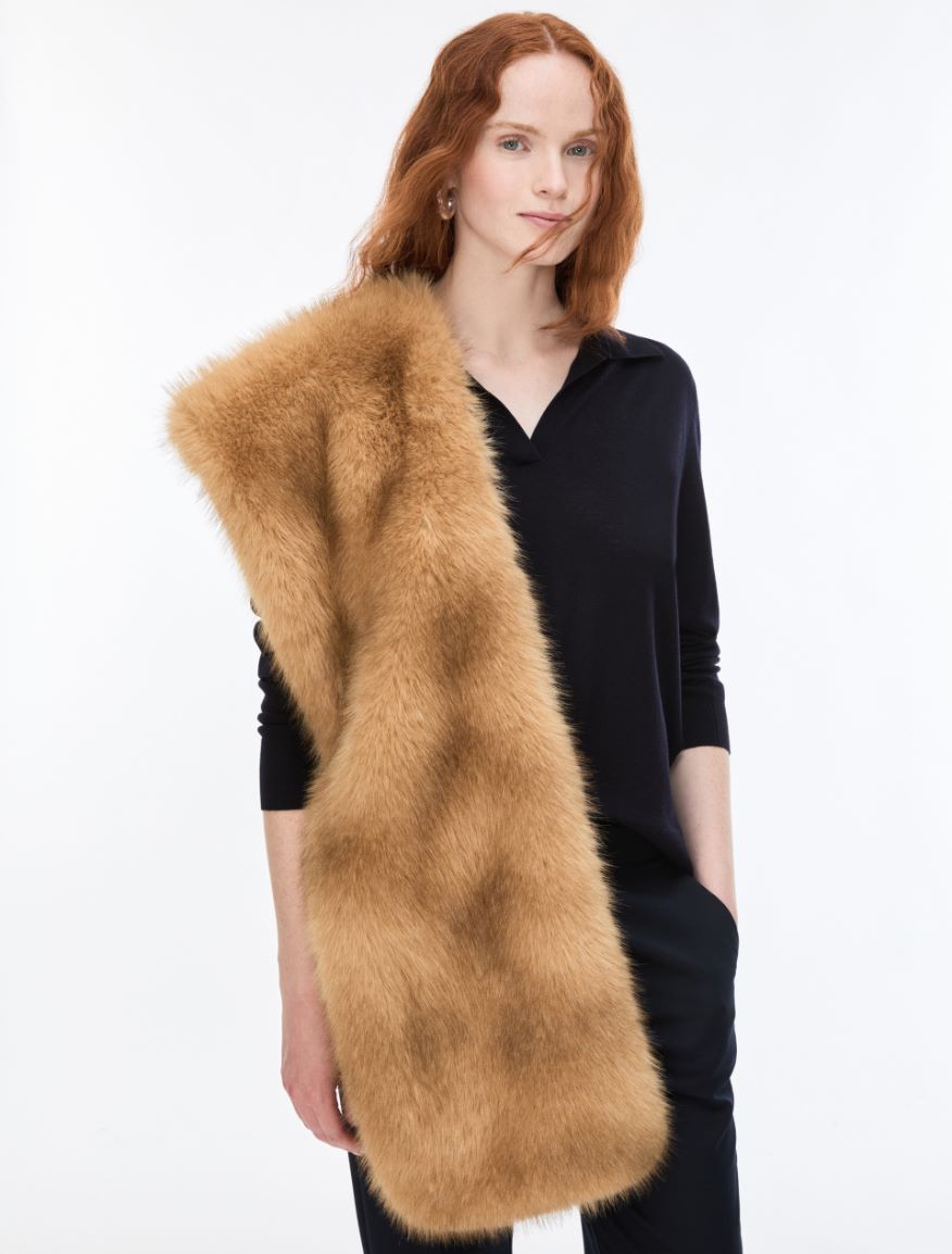 Fluffy stole - HONEY - iBlues - 3