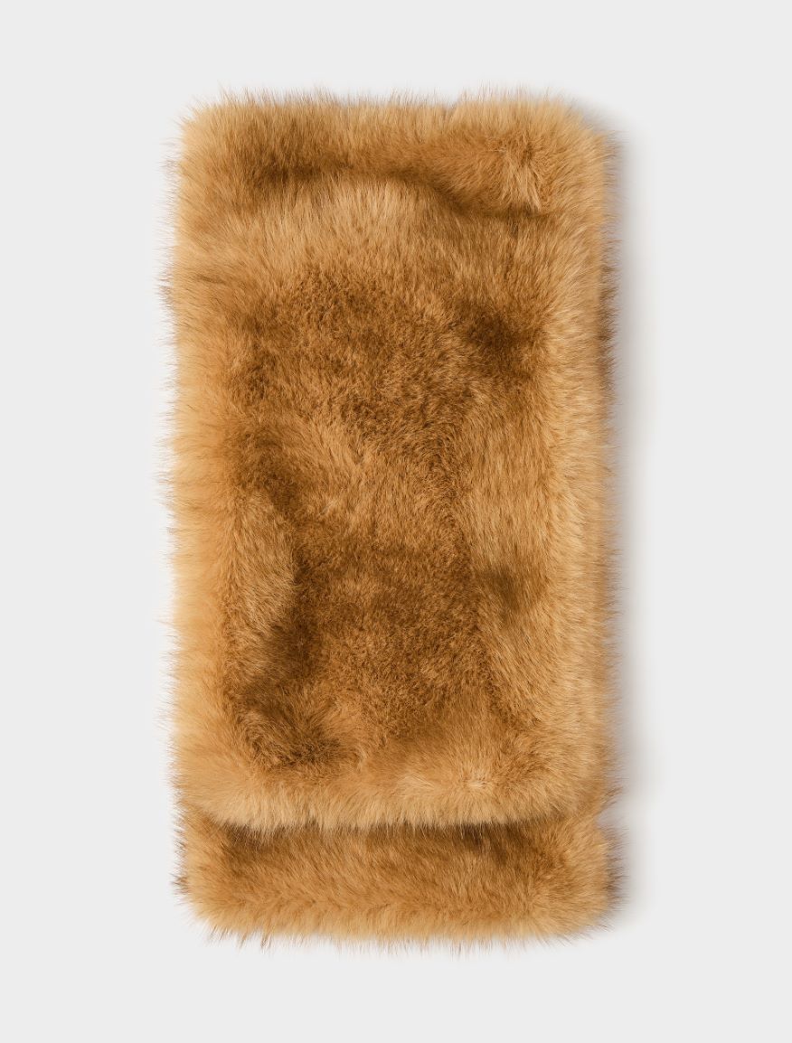 Fluffy stole - HONEY - iBlues