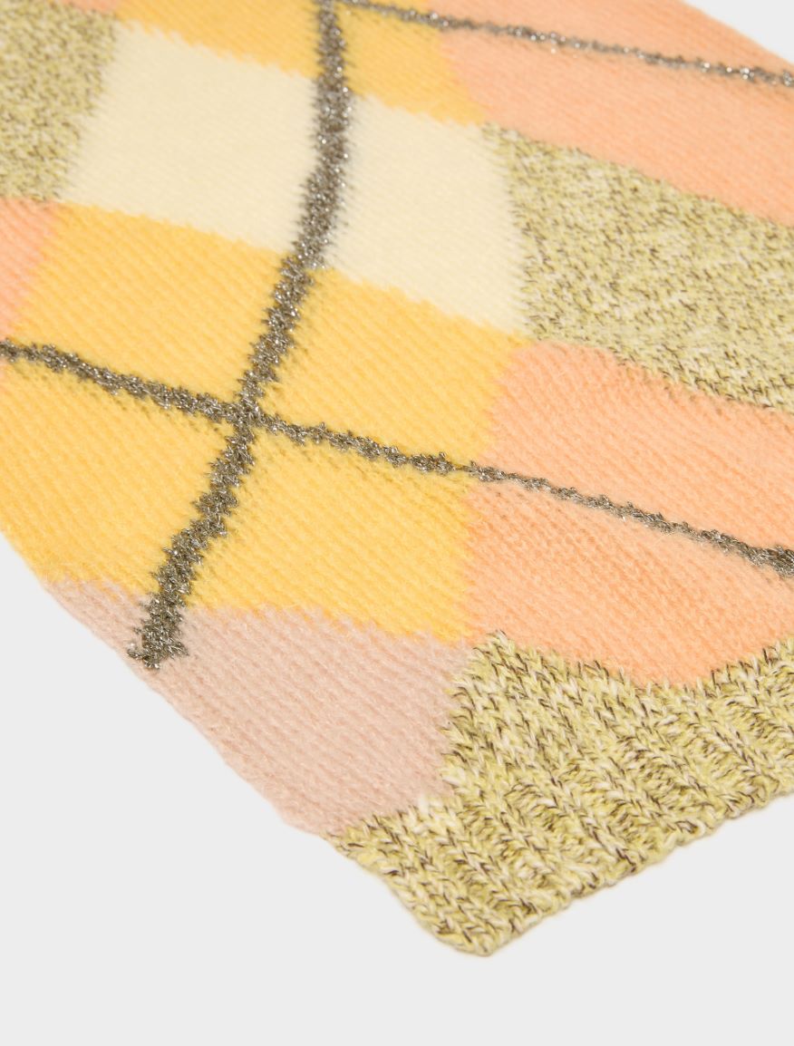 Lurex scarf - LEMON - iBlues - 2