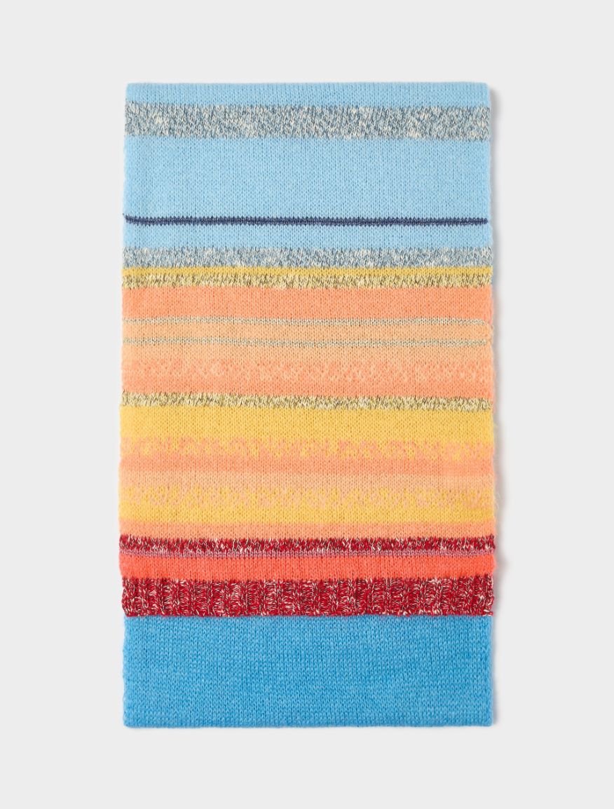Lurex scarf - LIGHT BLUE - iBlues